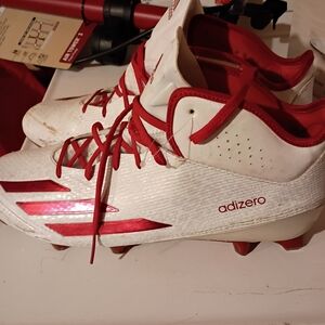 adidas Kids Red and White Sneakers